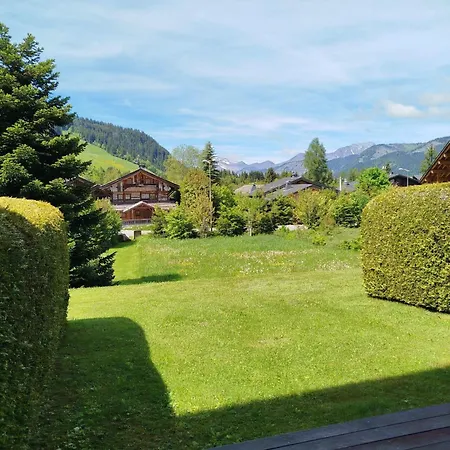 With Garden On The Snow Front * Megève