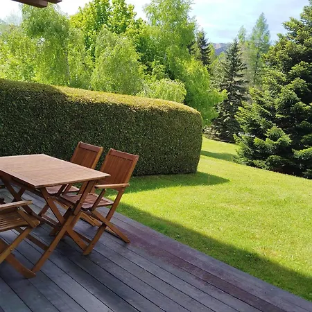 With Garden On The Snow Front