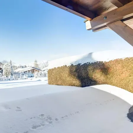 With Garden On The Snow Front *